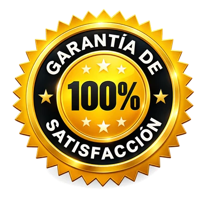 Garantía de satisfacción 100%